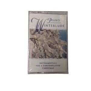 Piano Winterlude Instrumental Contemplative Christmas Audio Music Cassette u 994